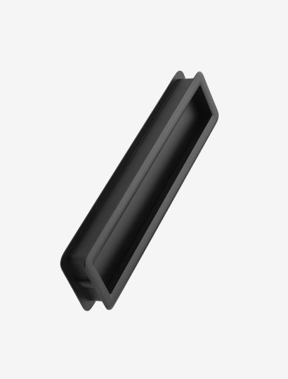 Tub - Straight or Round Inset Pull | Inox Look or Matt Black | Aspin Collins