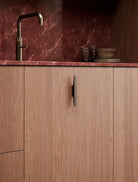 Facet - Prisma Angled Bar Handle | Matt Black, Brass & Bronze | Aspin Collins