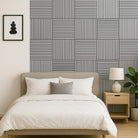 Briksdal - Square Acoustic Slat Wall Panels (Set of 4) | Aspin Collins