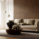 Briksdal - Square Acoustic Slat Wall Panels (Set of 4) | Aspin Collins