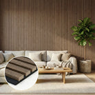 Askeholm - Three-Sided Acoustic Wood Veneer Wall Panels (Set Of 2) | Aspin Collins