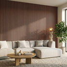 Askeholm - Three-Sided Acoustic Wood Veneer Wall Panels (Set Of 2) | Aspin Collins