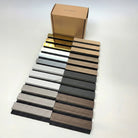 Askeholm - Three-Sided Acoustic Wood Veneer Wall Panels (Set Of 2) | Aspin Collins