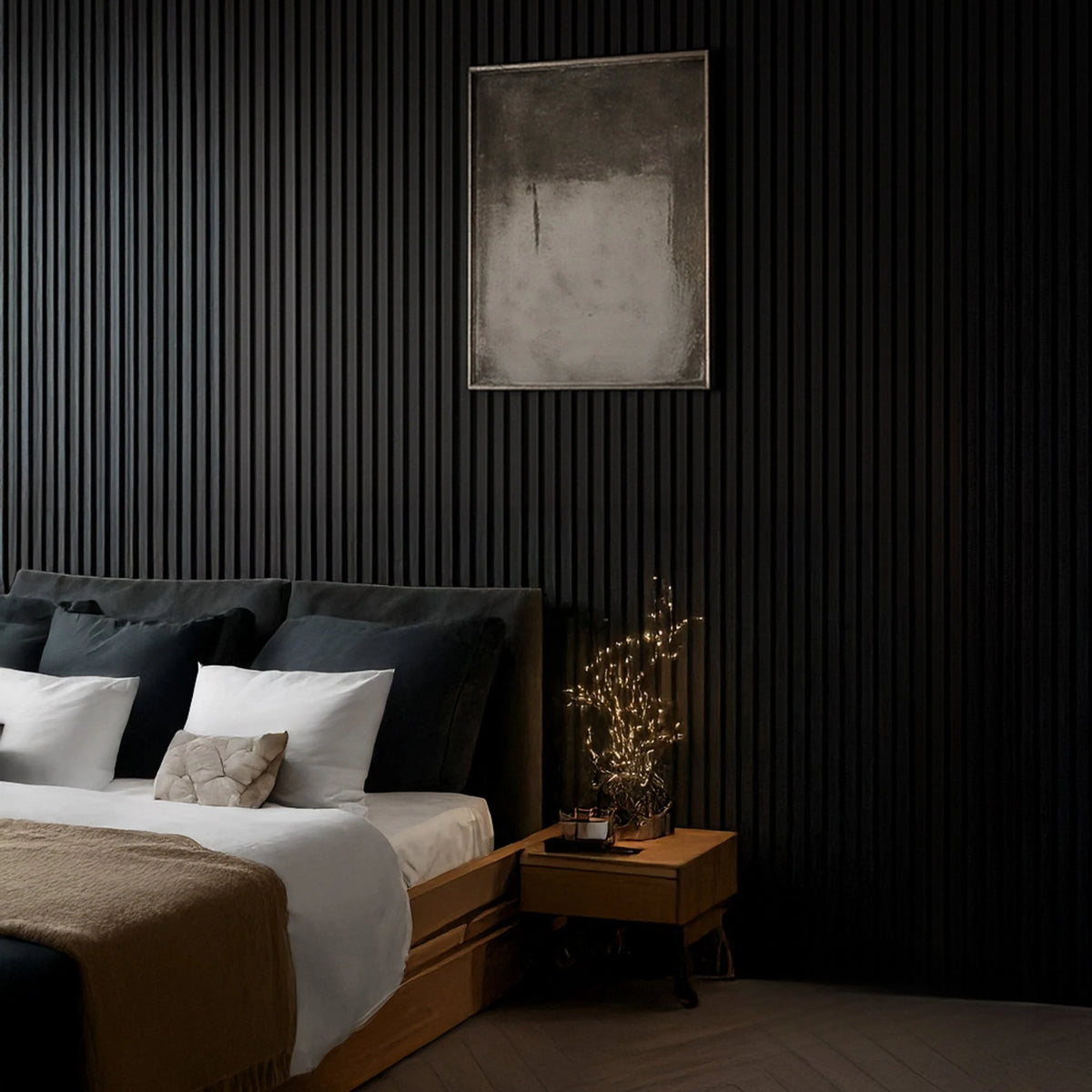 Hjelm - Front-Facing Acoustic Slat Wall Panels (Set Of 2) | Apsin Collins