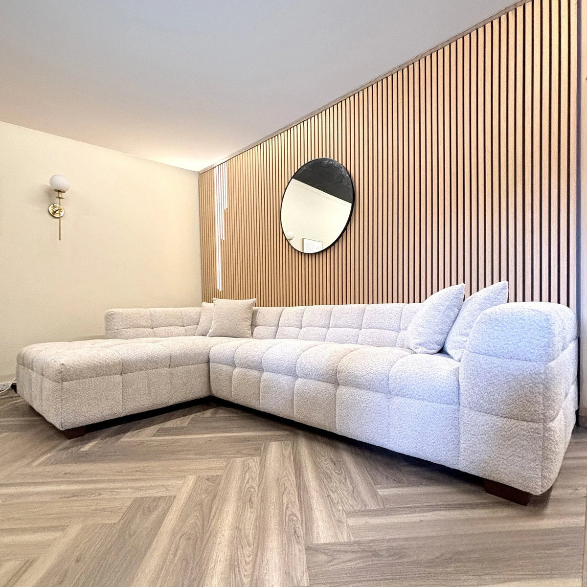 Hjelm - Front-Facing Acoustic Slat Wall Panels (Set Of 2) | Apsin Collins