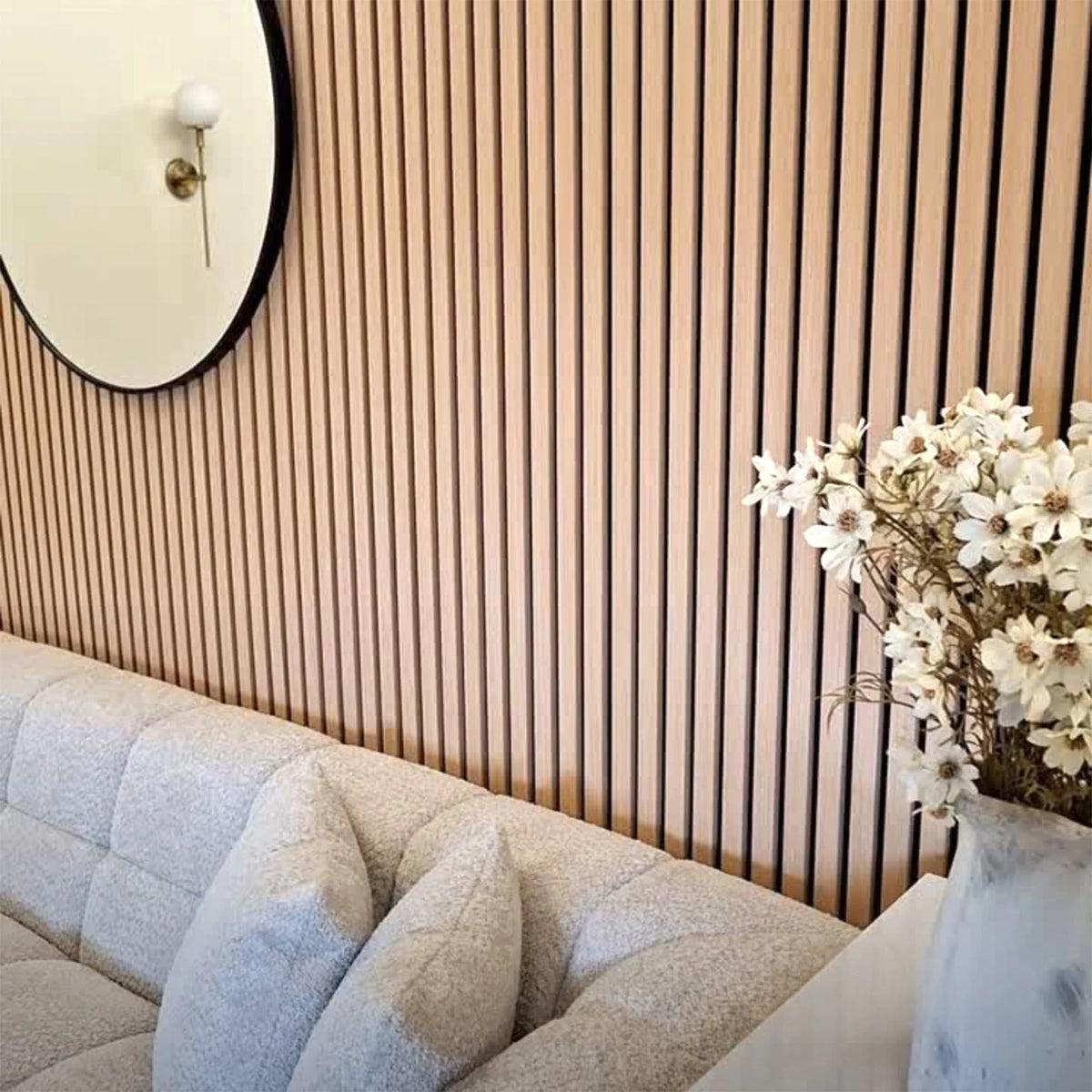 Hjelm - Front-Facing Acoustic Slat Wall Panels (Set Of 2) | Apsin Collins