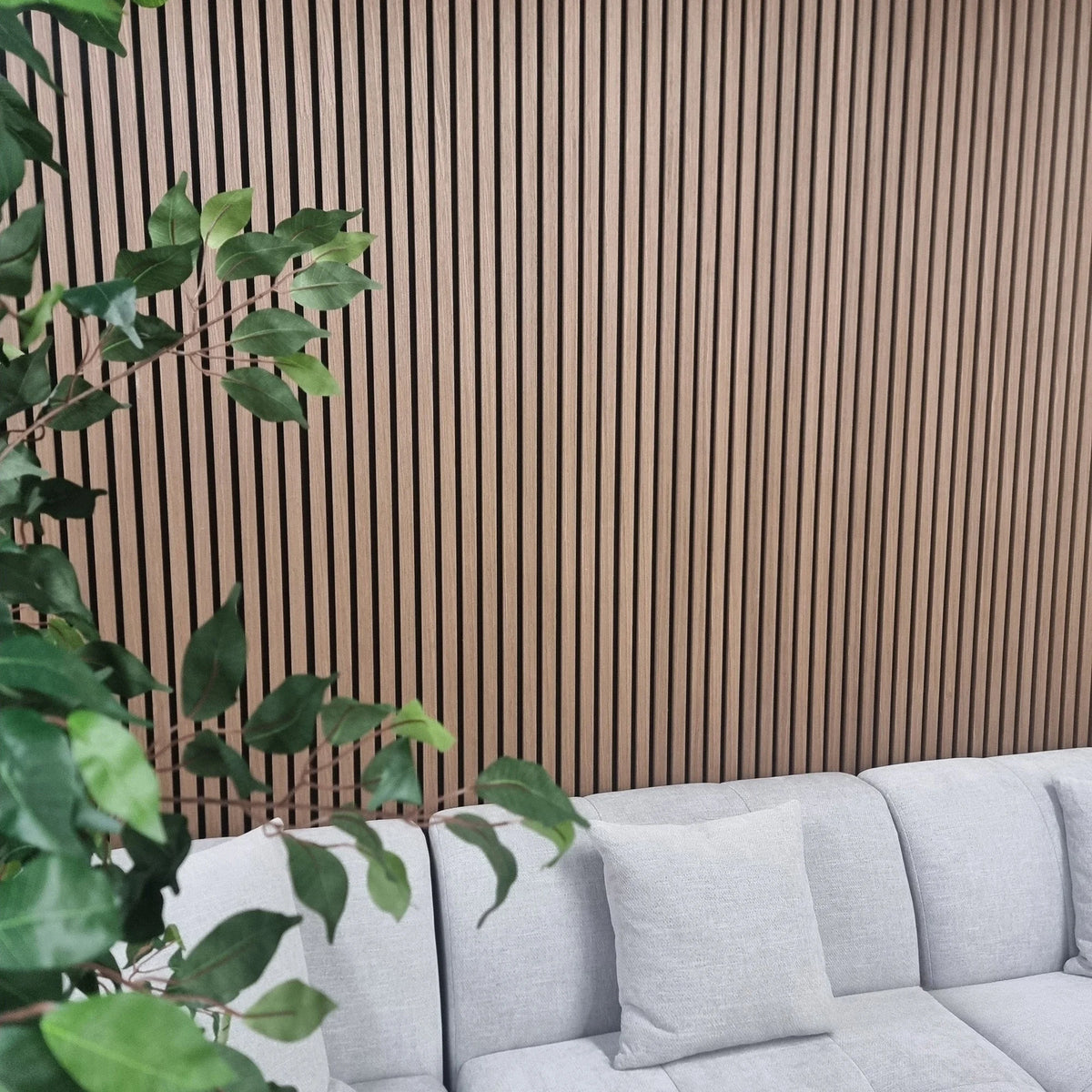 Hjelm - Front-Facing Acoustic Slat Wall Panels (Set Of 2) | Apsin Collins
