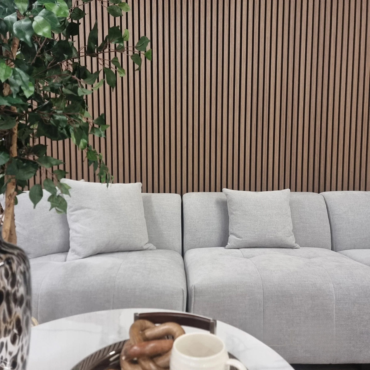 Hjelm - Front-Facing Acoustic Slat Wall Panels (Set Of 2) | Apsin Collins
