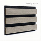 Hjelm - Front-Facing Acoustic Slat Wall Panels (Set Of 2) | Apsin Collins