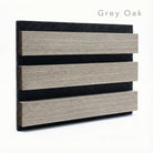 Askeholm - Three-Sided Acoustic Wood Veneer Wall Panels (Set Of 2) | Aspin Collins