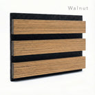 Askeholm - Three-Sided Acoustic Wood Veneer Wall Panels (Set Of 2) | Aspin Collins