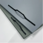 Kestrel Slim Square Bar Handle | Black | Aspin Collins
