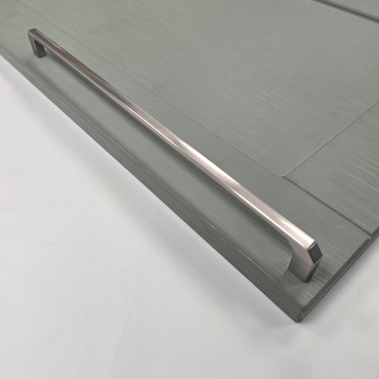 Kinloch D-Shape Cabinet Handle | Brushed Nickel | Aspin Collins