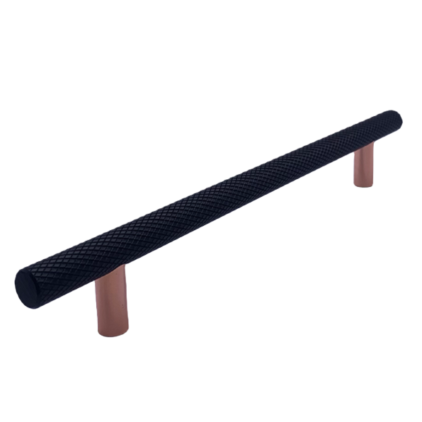 T Bar Pull Handle - Black/Copper - Aspin Collins