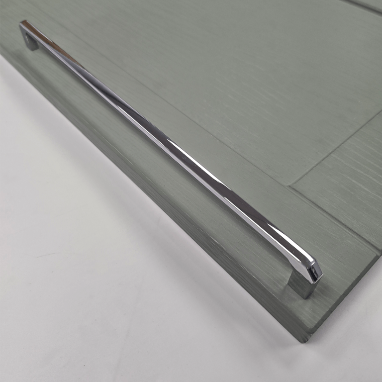 Kinloch D-Shape Cabinet Handle | Chrome | Aspin Collins
