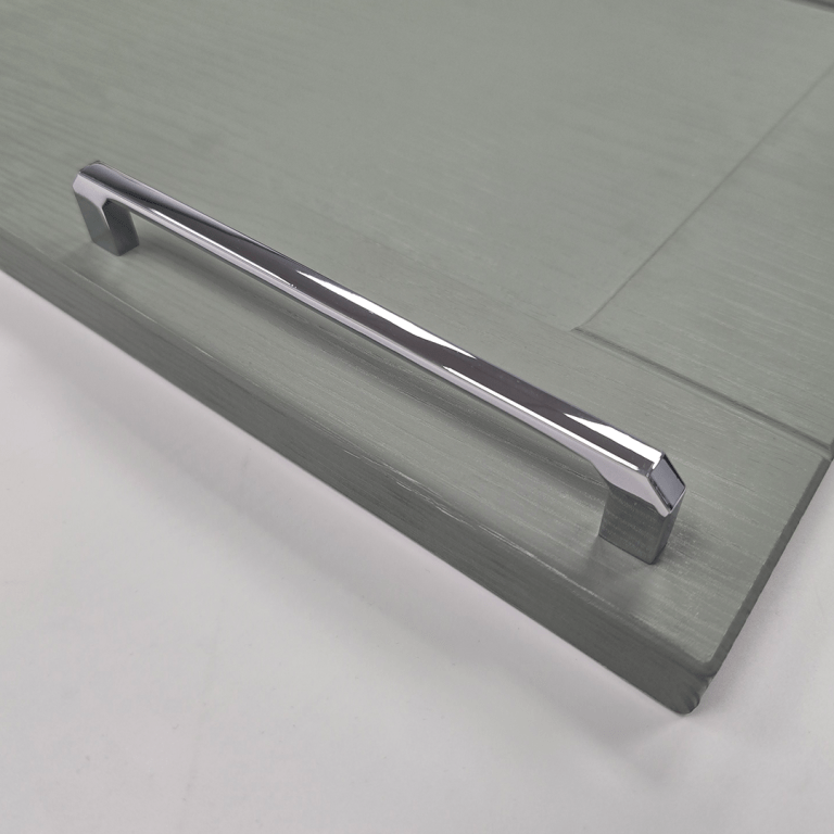 Kinloch D-Shape Cabinet Handle | Chrome | Aspin Collins