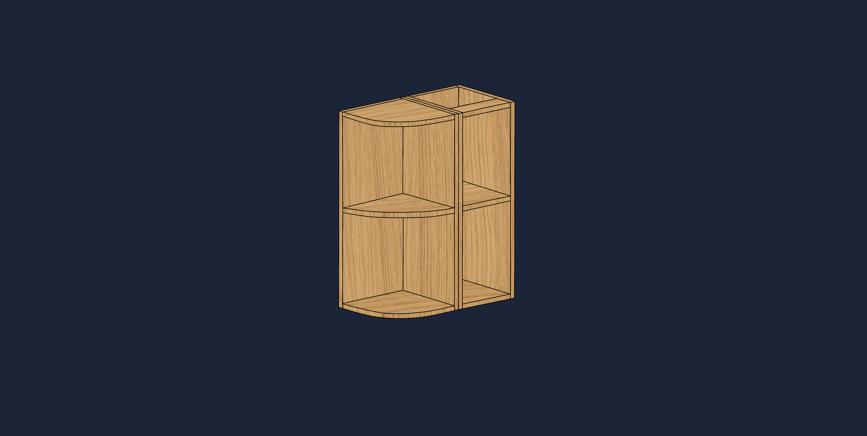 Curved Base Unit | Aspin Collins