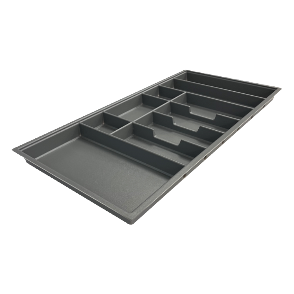 Cutlery Tray Anthracite / Light Grey - Various Sizes - Aspin Collins