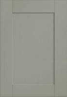 Reed Green | Wide Frame Solid Wood Shaker Kitchen Door | Aspin Collins