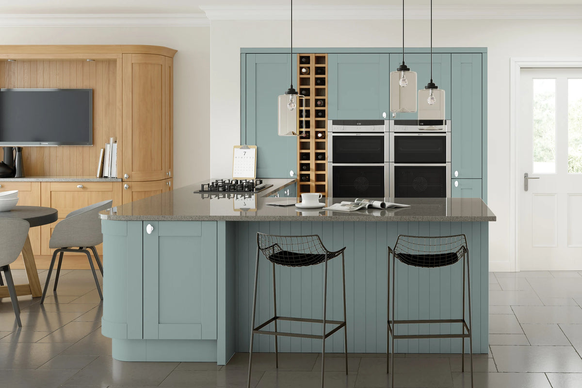 Fjord | Wide Frame Solid Wood Shaker Kitchen Door | Aspin Collins