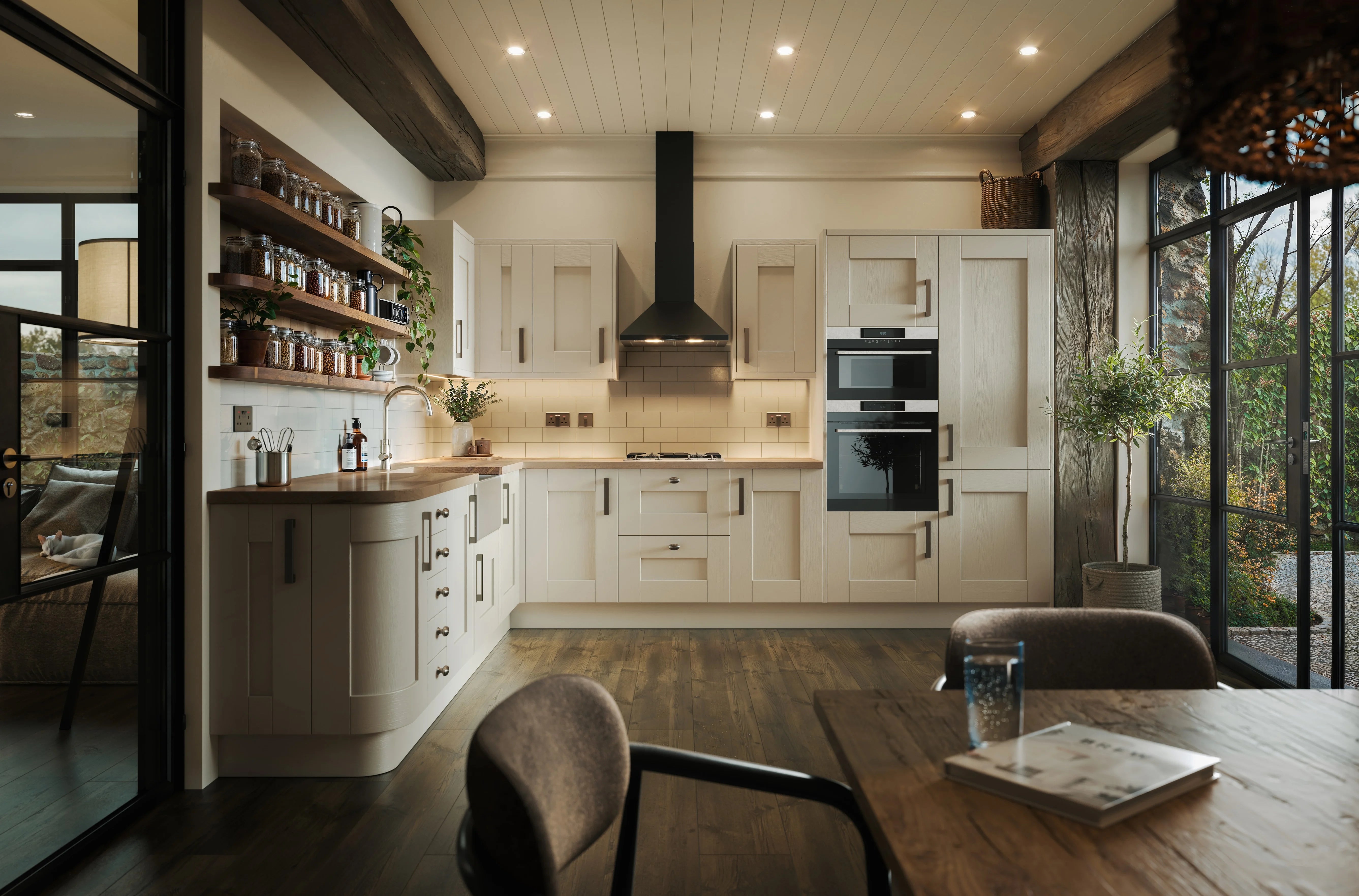 Woodgrain Finishing Components | Porcelain | Aspin Collins