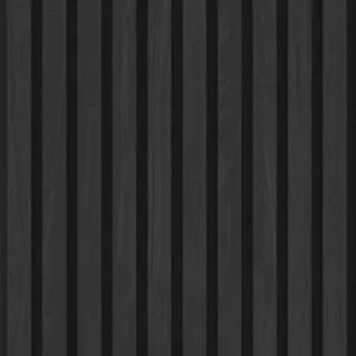 Slat Wall - Pre Routed Real Wood Veneer Slatted Wall Panel - Charcoal - Aspin Collins