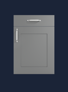 Shaker Kitchen Door - Harrogate Range - Dust Grey - Aspin Collins