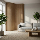 Sundvik - Flexible Fluted Wall Panels | Oak & Walnut (Set of 2) | Aspin Collins