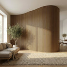 Askeby - Flexible Slatted Wall Panels | Oak & Walnut (Set of 2) | Aspin Collins