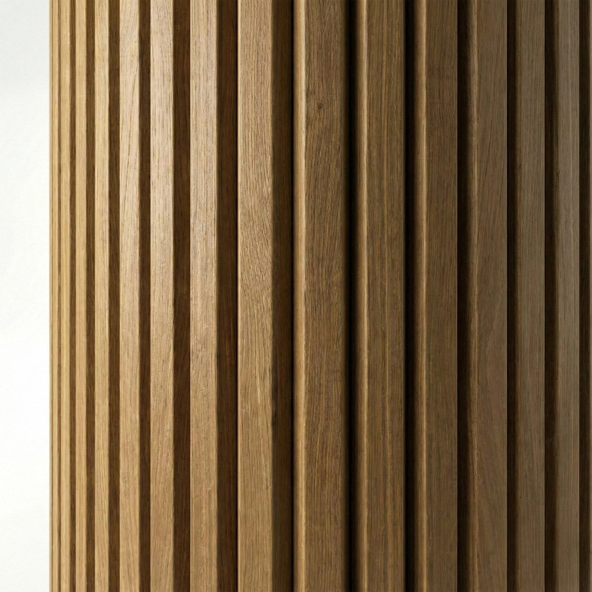 Askeby - Flexible Slatted Wall Panels | Oak & Walnut (Set of 2) | Aspin Collins