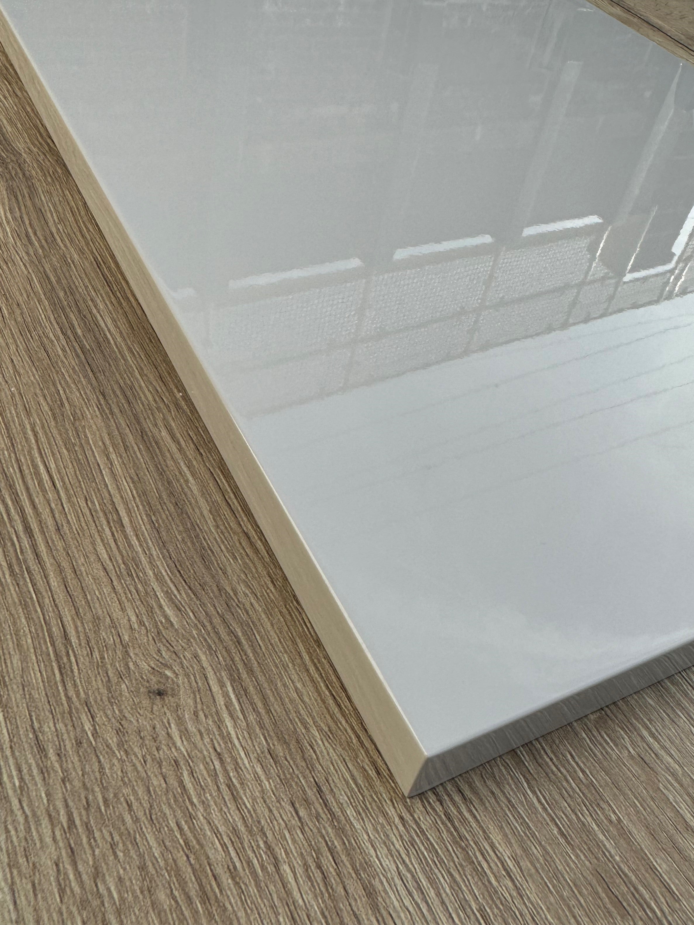 Valencia Cashmere Gloss Drawer Fronts | Soft & Sophisticated Gloss Kitchen Drawers | Aspin Collins