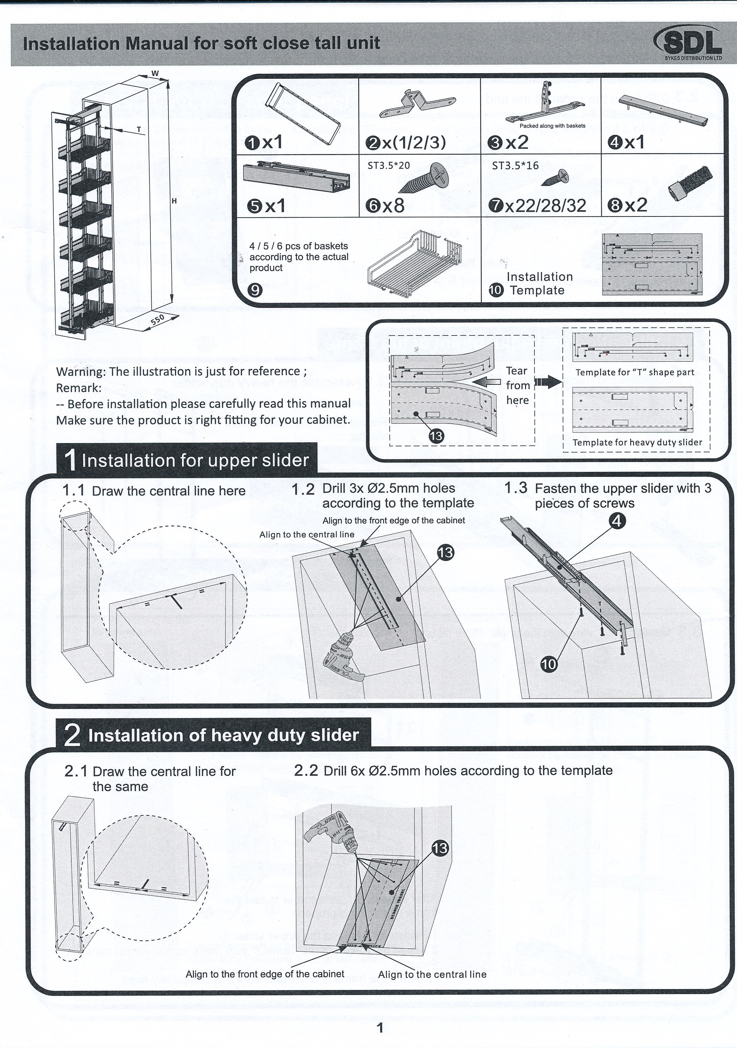 300mm Pull-Out Larder Unit – Maximize Your Kitchen Storage | Aspin Collins