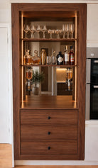 The Portofino Coffee Bar | Slide-In Coffee Station for Larder Cabinets | Aspin Collins