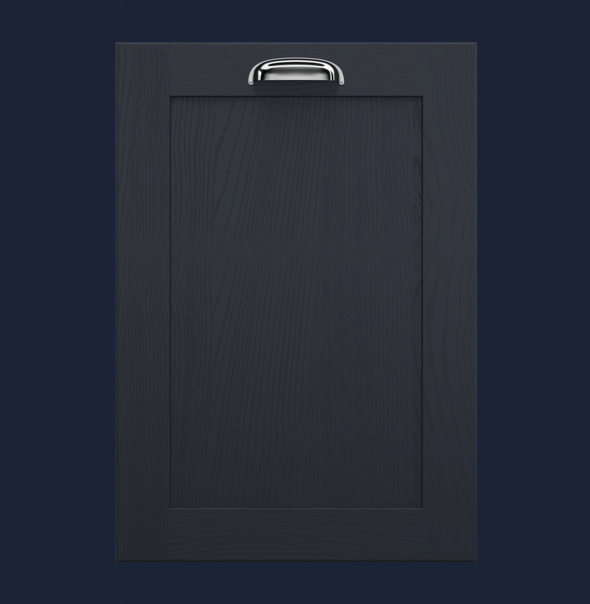 Mayfair Indigo Shaker Kitchen Doors | Bold & Stylish Solid Ash Doors | Aspin Collins