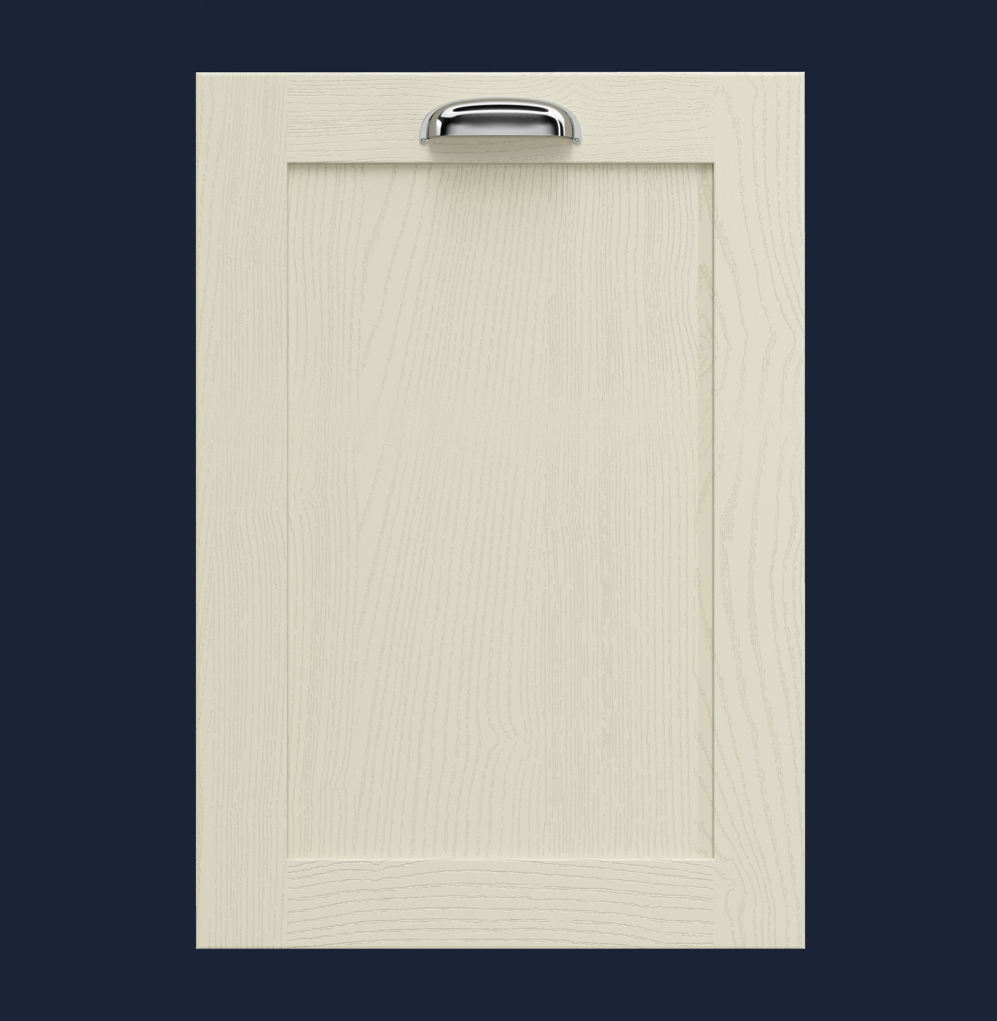 Mayfair Ivory Shaker Kitchen Doors | Timeless Cream-Toned Solid Ash Doors | Aspin Collins