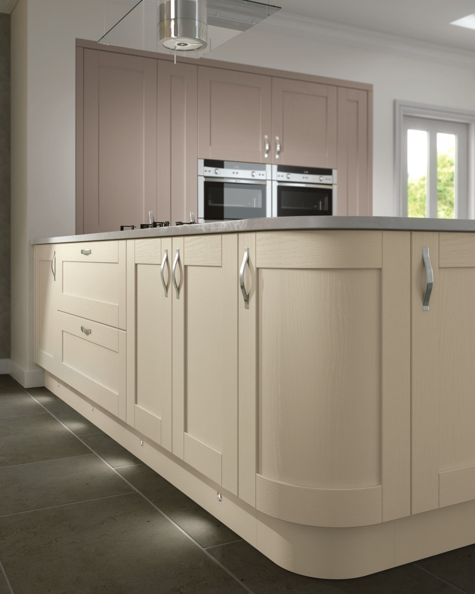 Wide Frame Solid Wood Finishing Components | Ivory | Aspin Collins