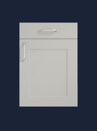 Shaker Kitchen Door - Harrogate Range - Light Grey - Aspin Collins