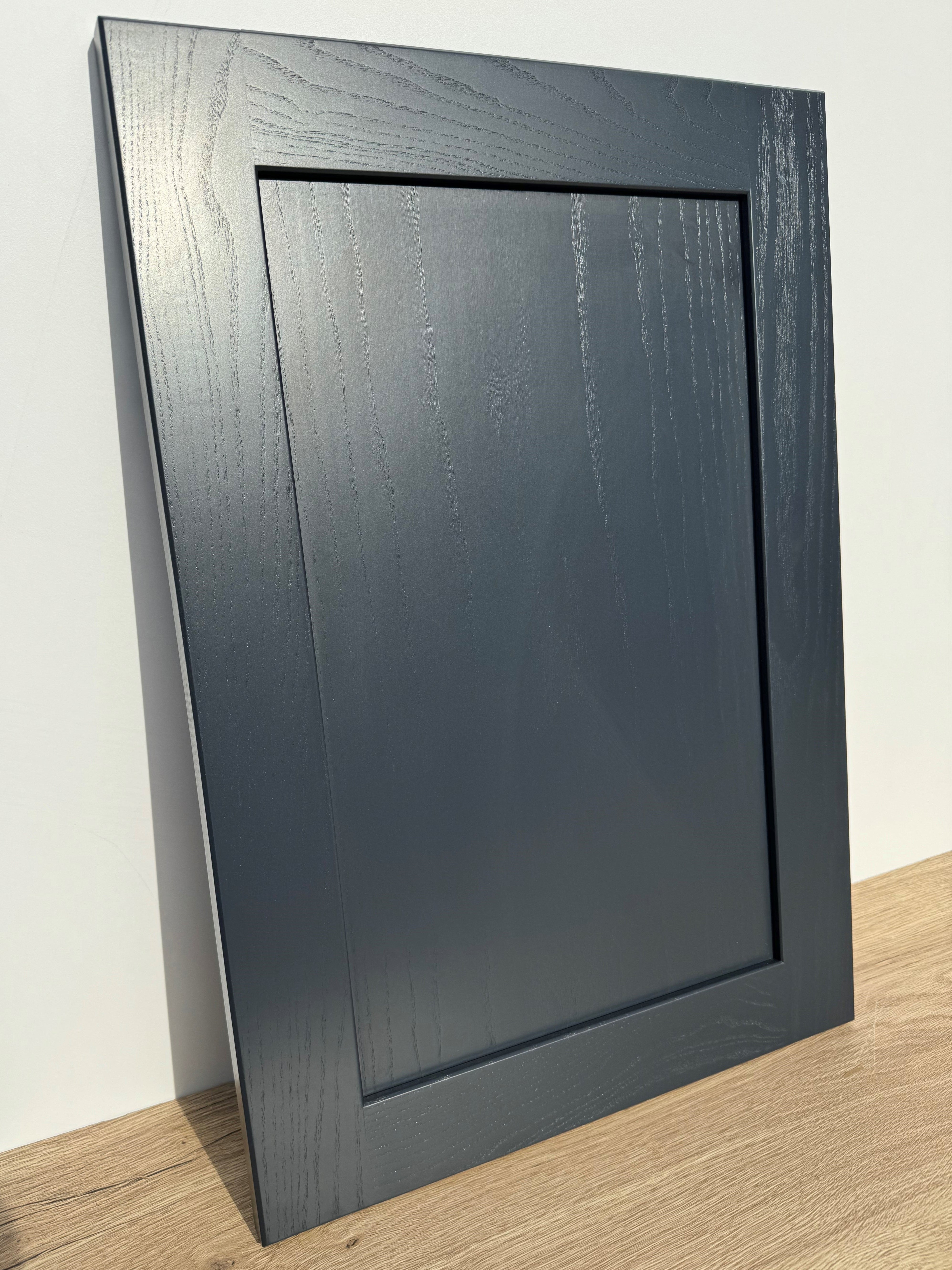 Mayfair Indigo Shaker Kitchen Doors | Bold & Stylish Solid Ash Doors | Aspin Collins