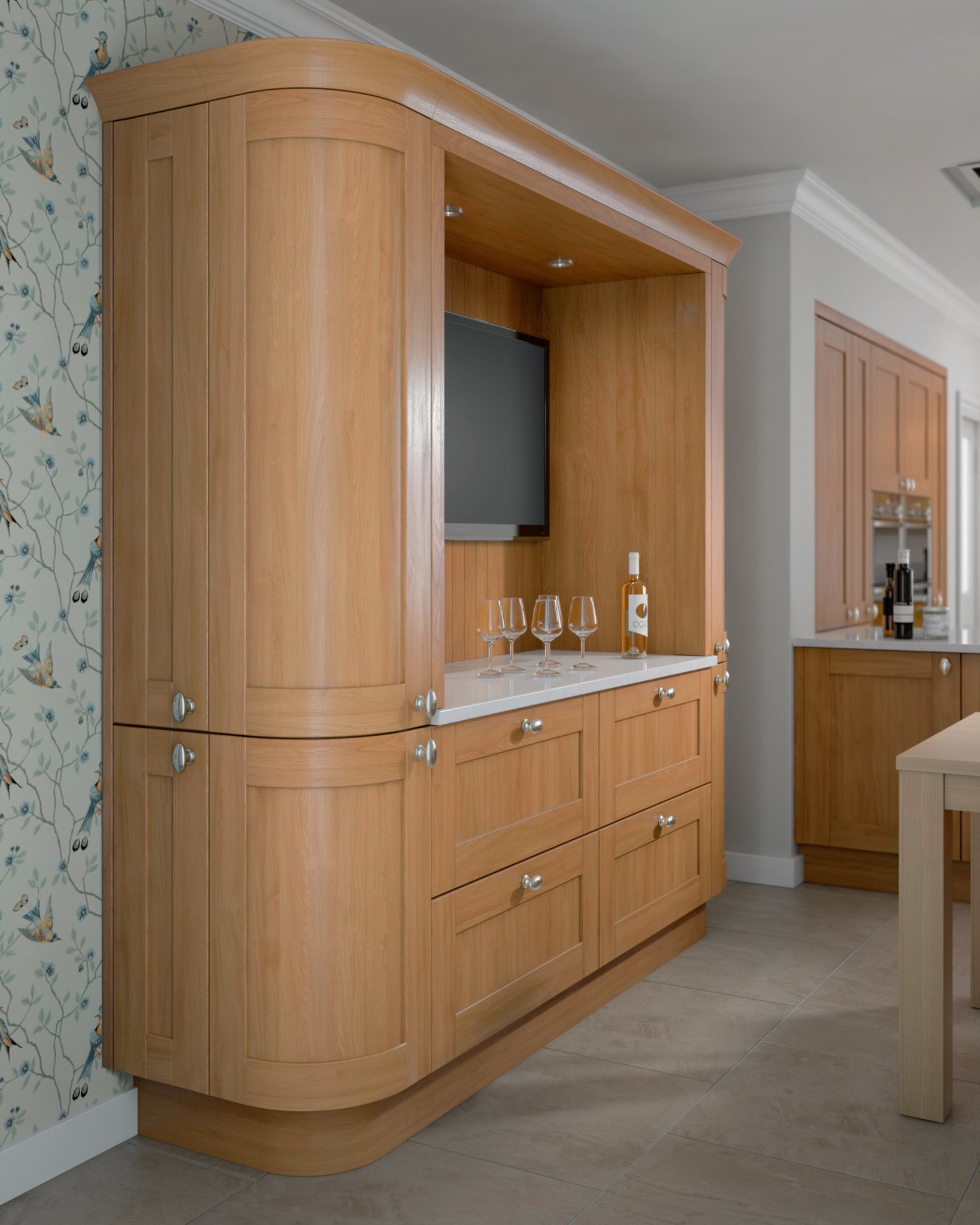 Wide Frame Solid Wood Finishing Components | Oak | Aspin Collins