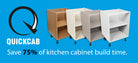 Kitchen Cabinet - Quickcab Double Base - Aspin Collins