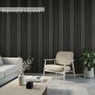 Aslund - Wide Random Rhythmic Slat Wall Panels (Set of 2) | Aspin Collins