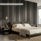 Aslund - Wide Random Rhythmic Slat Wall Panels (Set of 2) | Aspin Collins