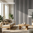 Aslund - Wide Random Rhythmic Slat Wall Panels (Set of 2) | Aspin Collins