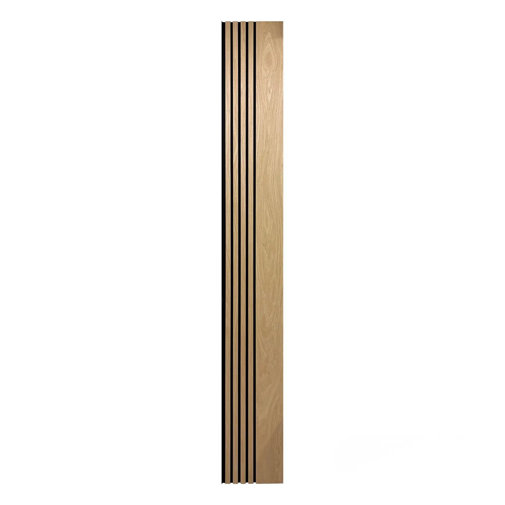 Aslund - Wide Random Rhythmic Slat Wall Panels (Set of 2) | Aspin Collins