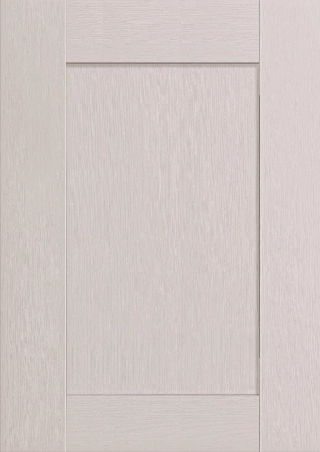 Slim Frame Shaker Drawer Fronts | Cashmere | Aspin Collins