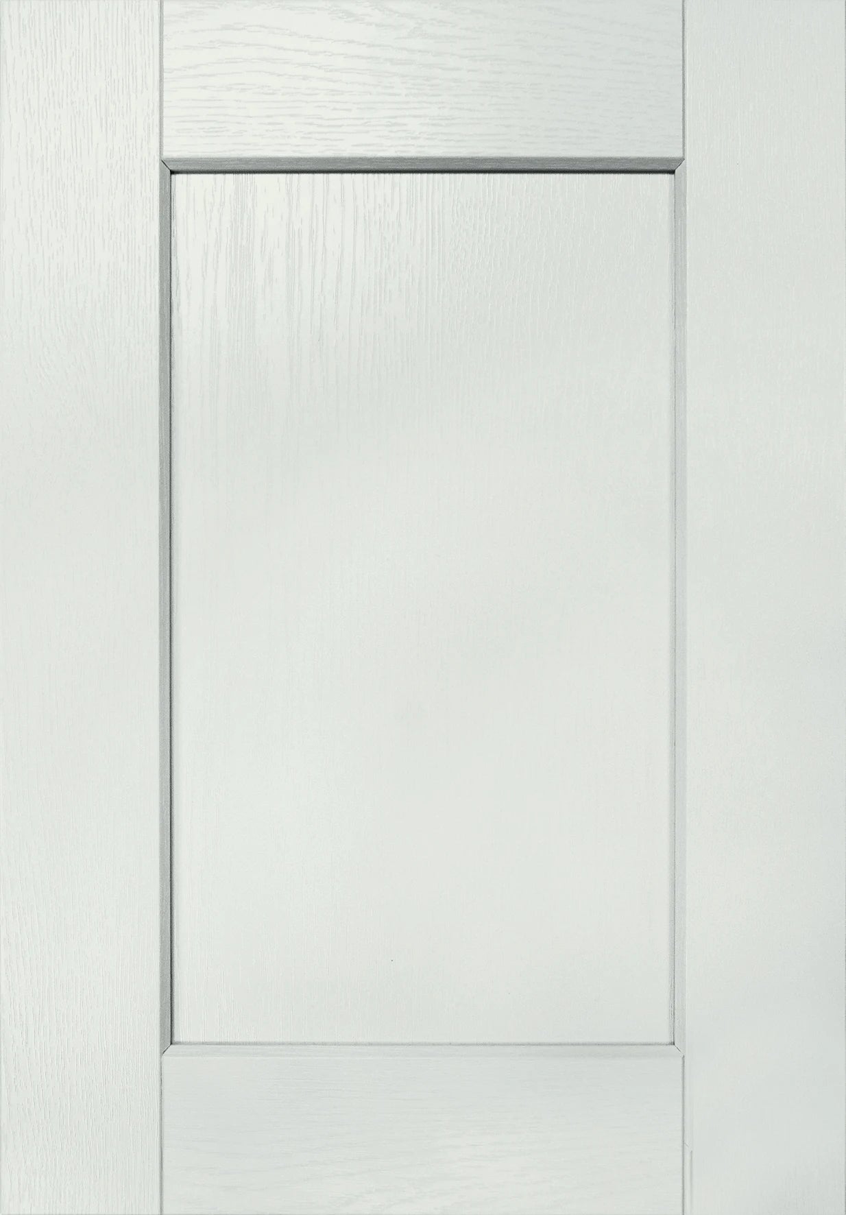 Slim Frame Shaker Drawer Fronts | Porcelain | Aspin Collins