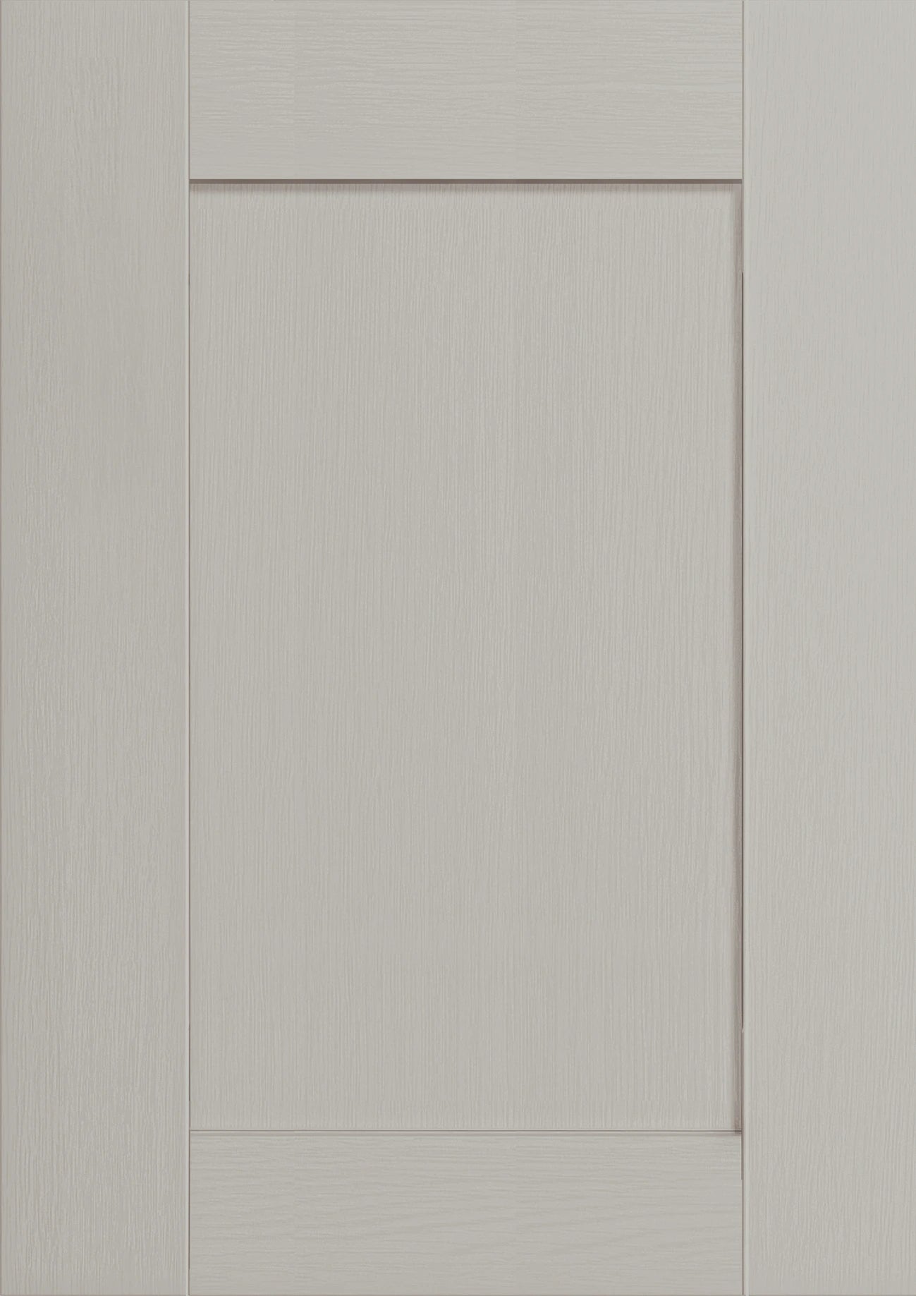 Slim Frame Shaker Drawer Fronts | Light Grey | Aspin Collins
