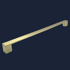 Kitchen Pull Handle - Milano D Shaped - Gold/Black/Chrome - Aspin Collins