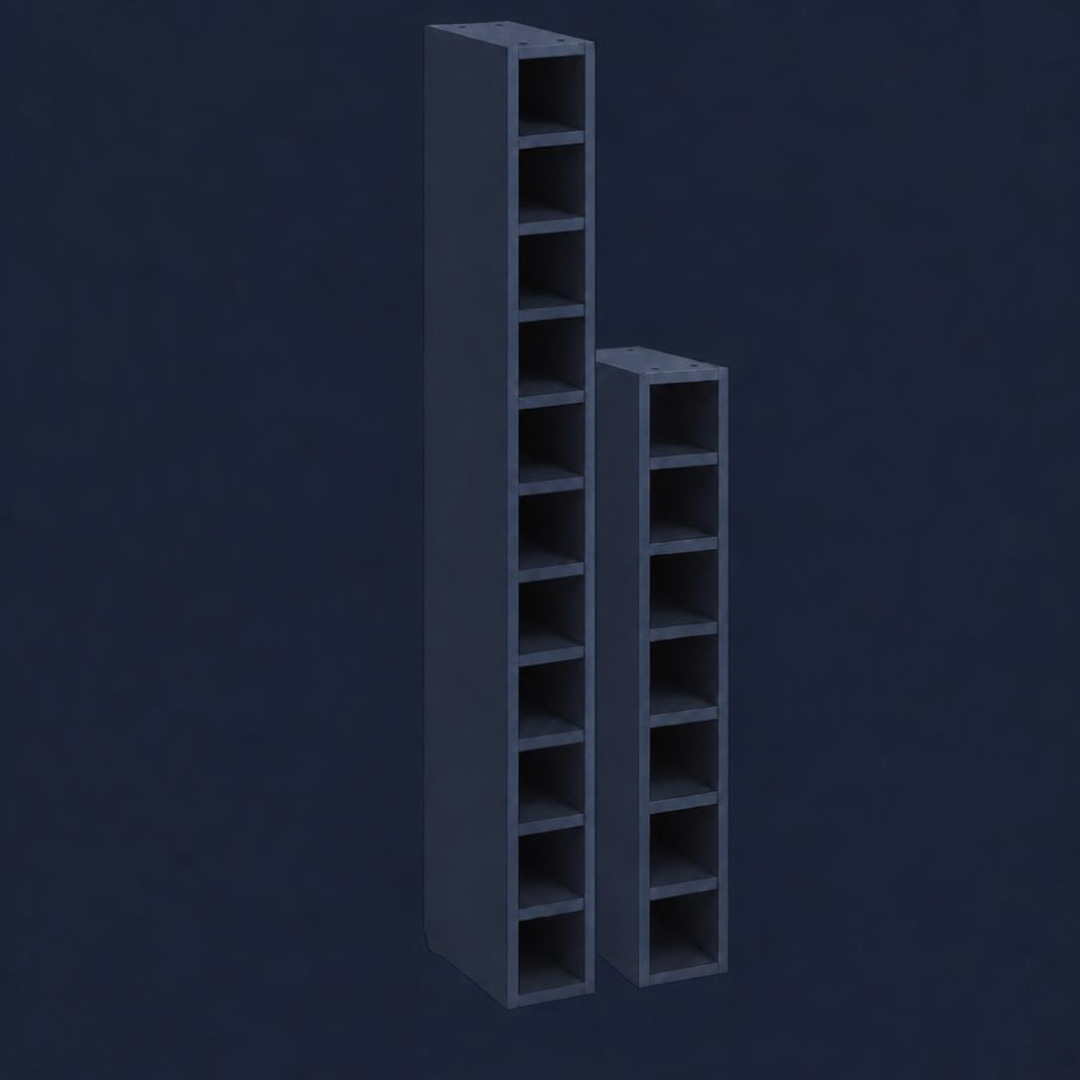 Tall Kitchen Wine Rack — Integrated Cabinet Storage | Egger Colours