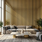 Brenna - Wide Slat Colour Acoustic Wall Panels (Set of 2) | Aspin Collins